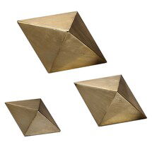 Online Designer Living Room Rhombus Sculptures S/3