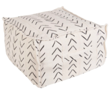 Online Designer Living Room WHITE VENICE POUF 5367