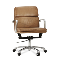 Online Designer Business/Office Nash Leather Swivel Desk Chair