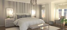 Online Designer Bedroom 3D Model