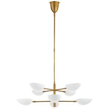 Online Designer Kitchen Graphic Large Two-Tier Chandelier