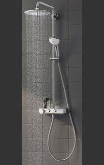 Online Designer Bathroom 26511000 Euphoria Thermostatic Complete Shower System with TurboStat Technology by Grohe