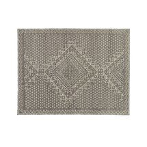 Online Designer Living Room Mirren Grey Wool Oriental 9'x12' Rug