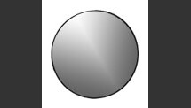 Online Designer Combined Living/Dining SHADOW CIRCLE WALL MIRROR 32.5"