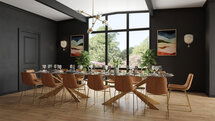 Online Designer Dining Room 3D Model
