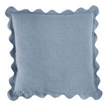 Online Designer Home/Small Office Rue Scalloped Linen Pillow