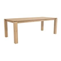 Online Designer Combined Living/Dining Slice Oak Dining Table