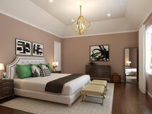 Online Designer Bedroom 3D Model