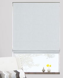 Online Designer Bedroom Flat Roman Shade