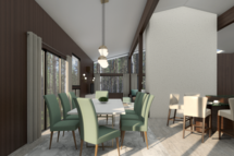 Online Designer Dining Room 3D Model