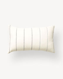 Online Designer Bedroom MINNA RECYCLED STRIPE LUMBAR PILLOW