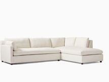 Online Designer Combined Living/Dining Marin Bumper Chaise Sectional (114")