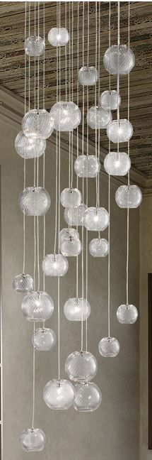 Online Designer Hallway/Entry OTO RAIN CIRCLE MULTI LIGHT PENDANT