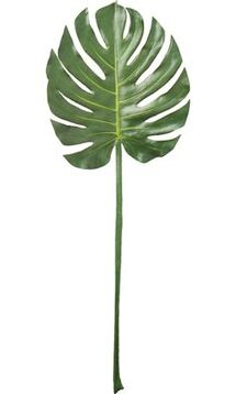 Online Designer Hallway/Entry FAUX MONSTERA LEAF 41"