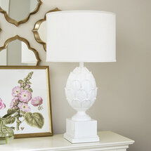 Online Designer Combined Living/Dining Artichoke Table Lamp