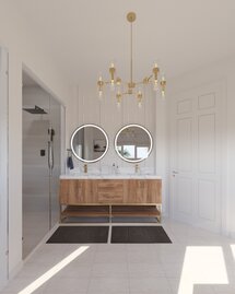 Online Designer Bathroom 3D Model