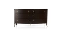 Online Designer Bedroom Colette Espresso 6-Drawer Dresser