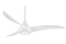 Online Designer Other MinkaAire Light Wave 52" 3 Blade Indoor LED Ceiling Fan with Remote Included