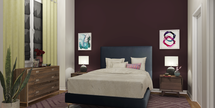 Online Designer Bedroom 3D Model