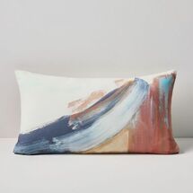 Online Designer Bedroom Outdoor Overlayed Brushstrokes Pillows