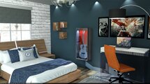 Online Designer Bedroom 3D Model