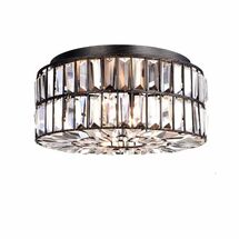 Online Designer Bathroom Lindiwe 4 - Light 15.8'' Unique/Statement Drum Flush Mount