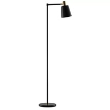 Online Designer Living Room Decorian 60'' Black Task/Reading Floor Lamp