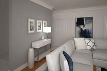 Online Designer Living Room 3D Model