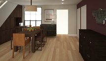 Online Designer Combined Living/Dining 3D Model