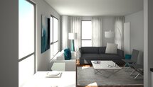 Online Designer Living Room 3D Model