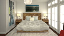 Online Designer Bedroom 3D Model