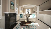 Online Designer Living Room 3D Model