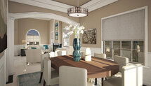 Online Designer Dining Room 3D Model