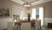 Online Designer Dining Room 3D Model