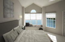 Online Designer Bedroom 3D Model