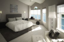 Online Designer Bedroom 3D Model