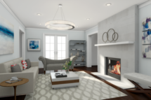 Online Designer Living Room 3D Model