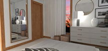 Online Designer Bedroom 3D Model
