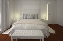 Online Designer Bedroom 3D Model