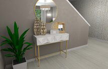Online Designer Combined Living/Dining 3D Model