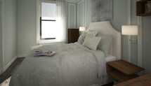 Online Designer Bedroom 3D Model