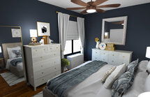 Online Designer Bedroom 3D Model