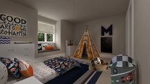 Online Designer Kids Room 3D Model