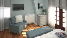 Online Designer Bedroom 3D Model