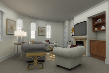 Online Designer Living Room 3D Model