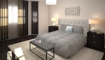 Online Designer Bedroom 3D Model