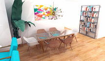 Online Designer Combined Living/Dining 3D Model