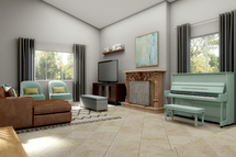 Online Designer Living Room 3D Model