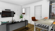 Online Designer Living Room 3D Model