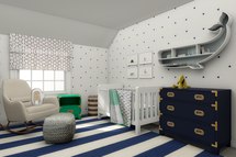 Online Designer Bedroom 3D Model